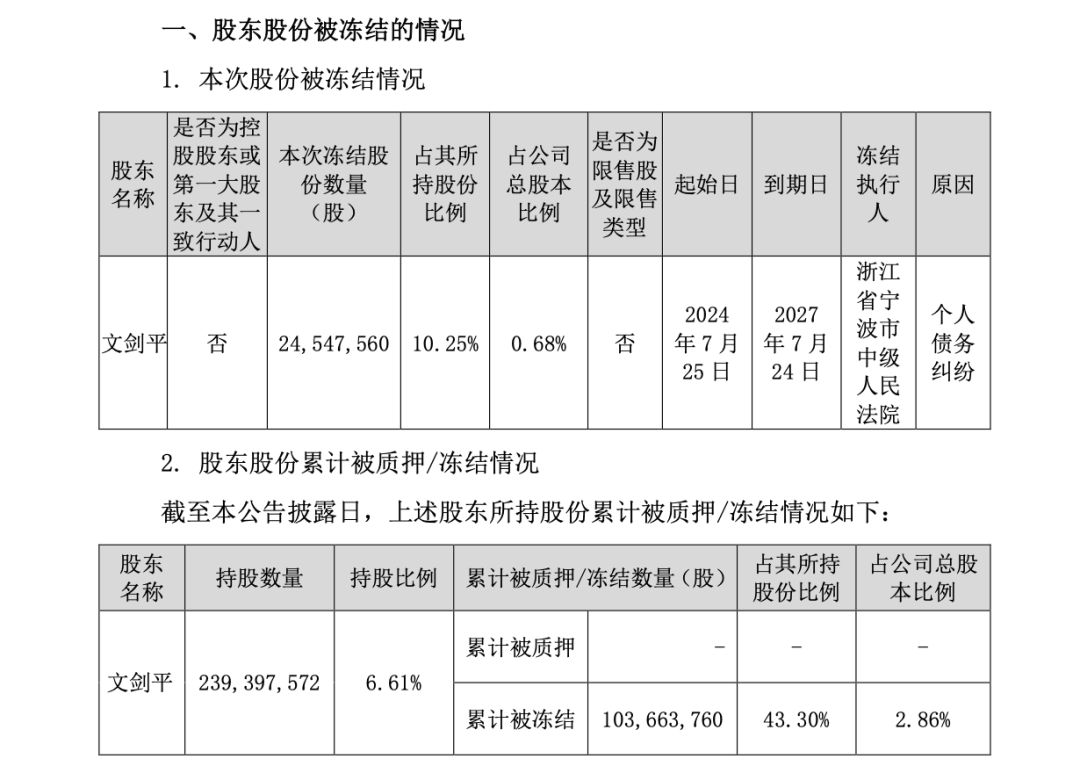 突发！百亿A股创始人被立案调查并留置！ 第3张